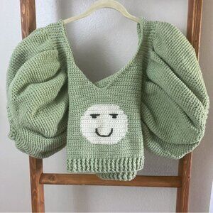 Handmade / Crochet Smile Top